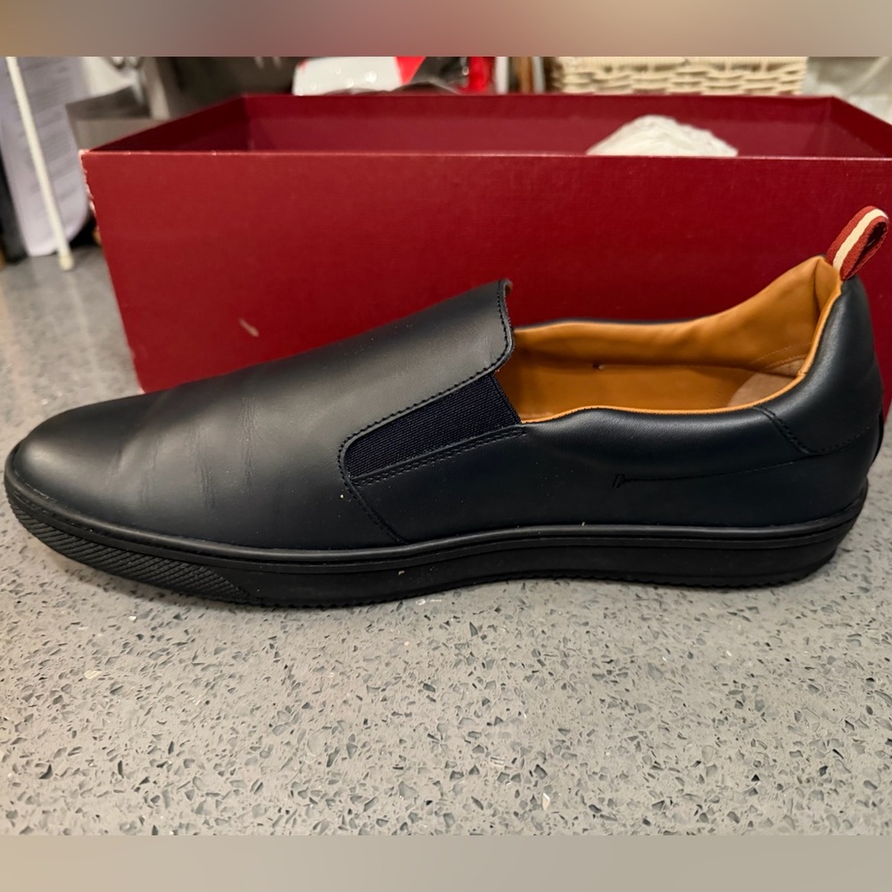 Bally Orniel Slip On Sneakers 10.5 Navy